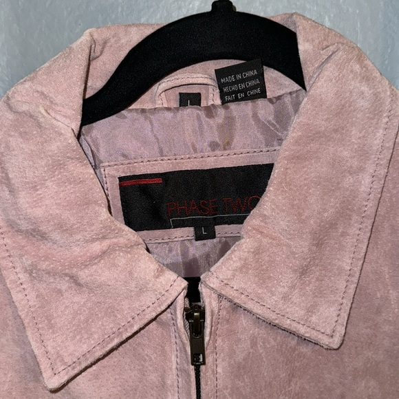 Phase two pink suede jacket - Picture 7 of 9